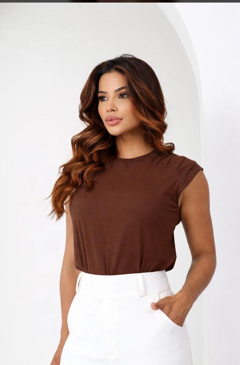 blusa serena algodão menegotti