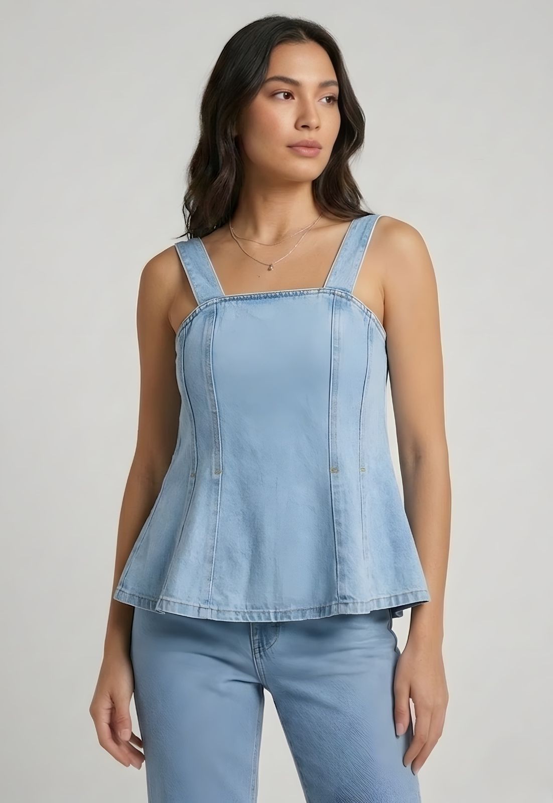 blusa jeans ravena