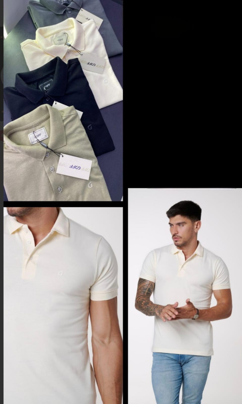 camisa polo malhao 