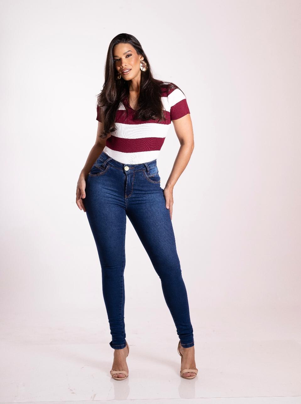 calça jeans feminina L/C