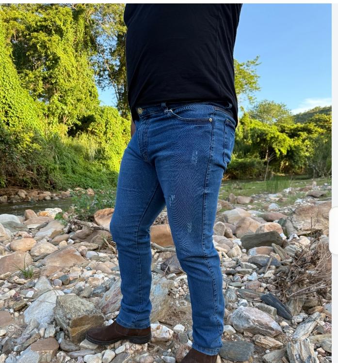 calça jeans masculina plus size A/arth