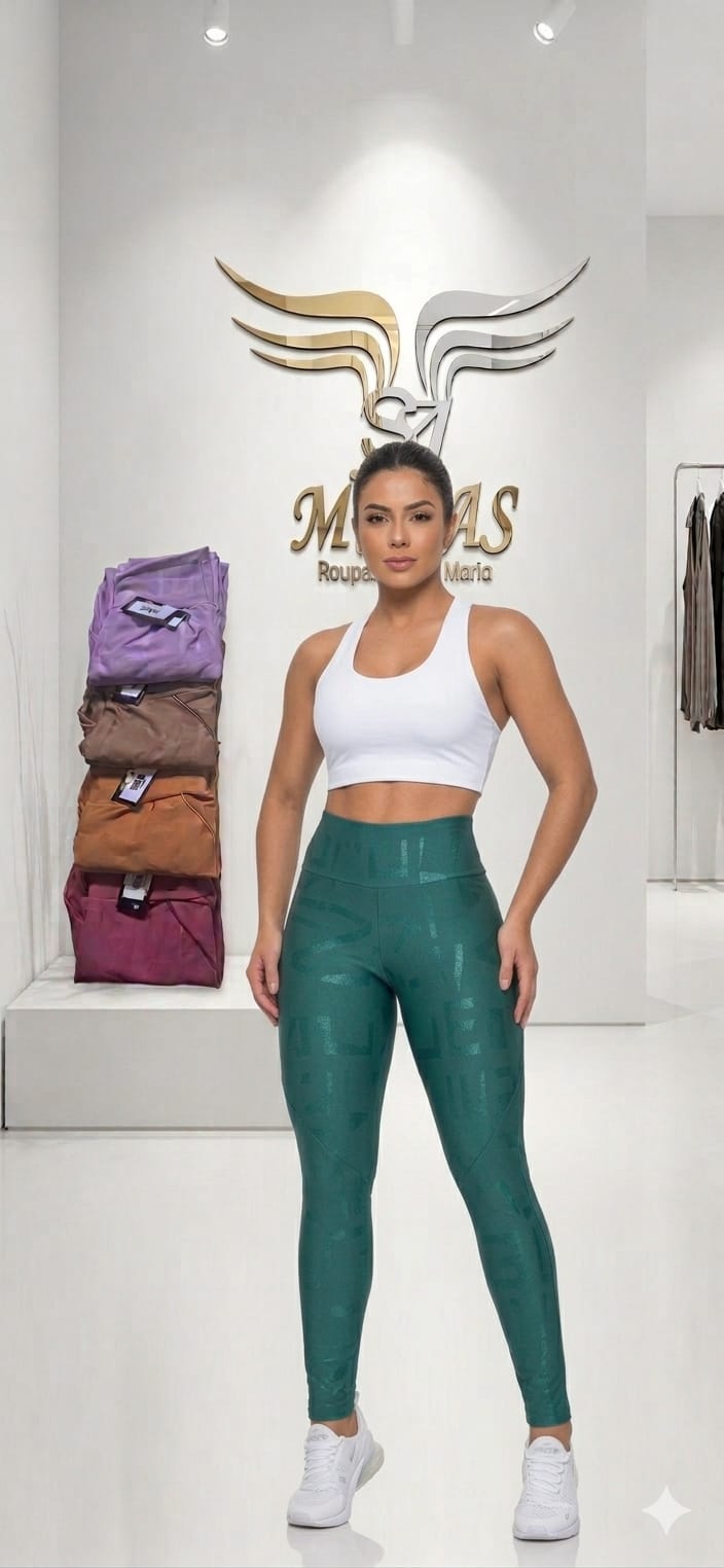 calça fitnes poliamida C/D