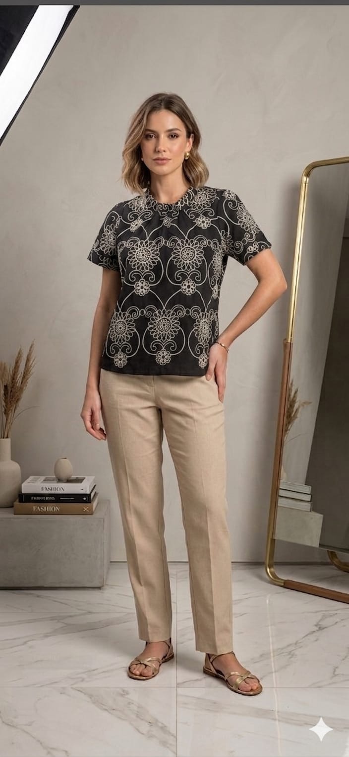 blusa crepe Diana g/d